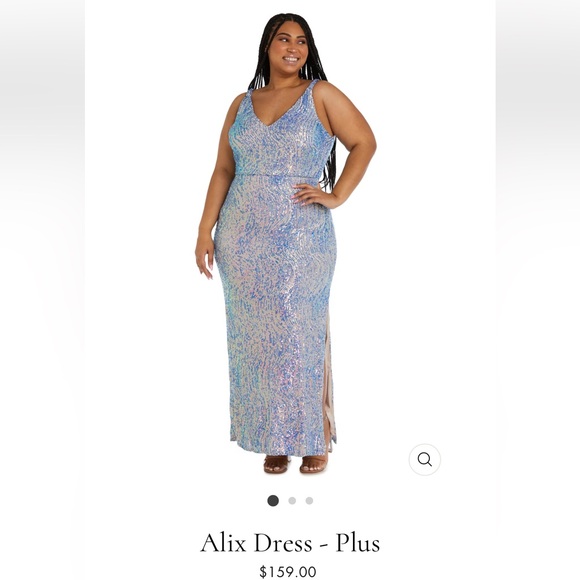 Nightway Sparkle Gown - Picture 1 of 8